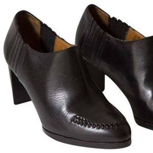 3.1 Philip Lim Black Lara Low Cut Chelsea Ankle Boots/Booties